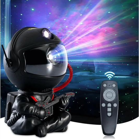 Astronaut Galaxy Projector Star Projector Galaxy Night Lights with Remote Control Nebula Astronaut Projector for Kids Bedroom